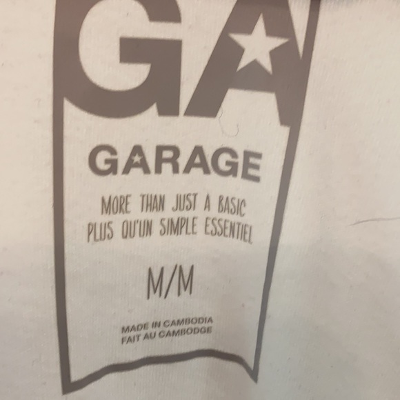 Garage short sleeve white tee - Picture 2 of 5